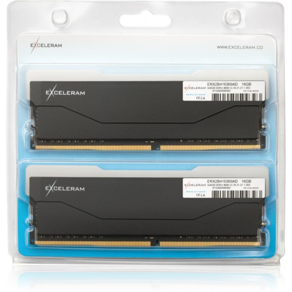 Модуль пам'яті для комп'ютера DDR4 16GB (2x8GB) 3600 MHz RGB X2 Series Black eXceleram (ERX2B416369AD) 98_98.jpg - фото 3