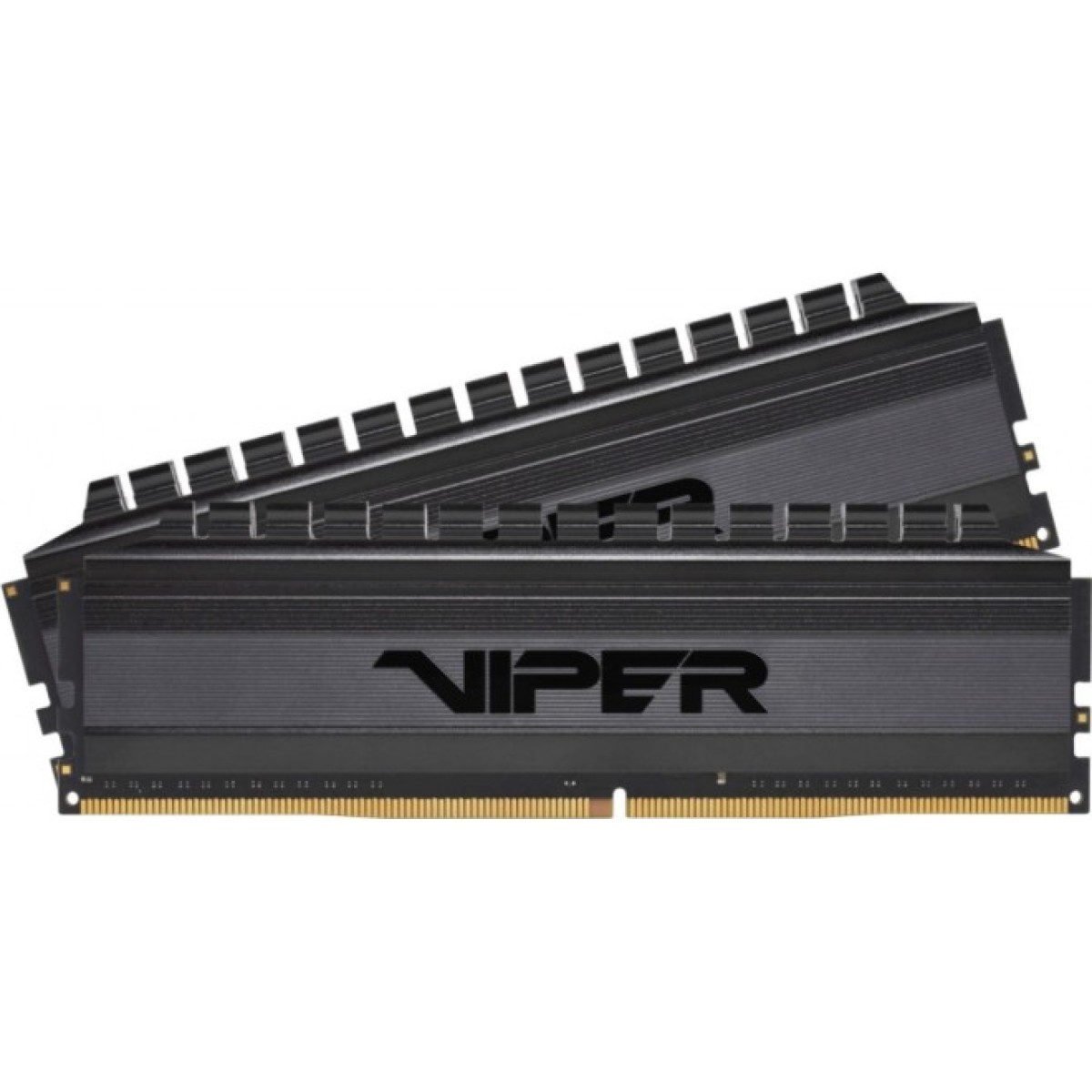 Модуль памяти для компьютера DDR4 16GB (2x8GB) 4000 MHz Viper 4 Blackout Patriot (PVB416G400C9K) 98_98.jpg - фото 3