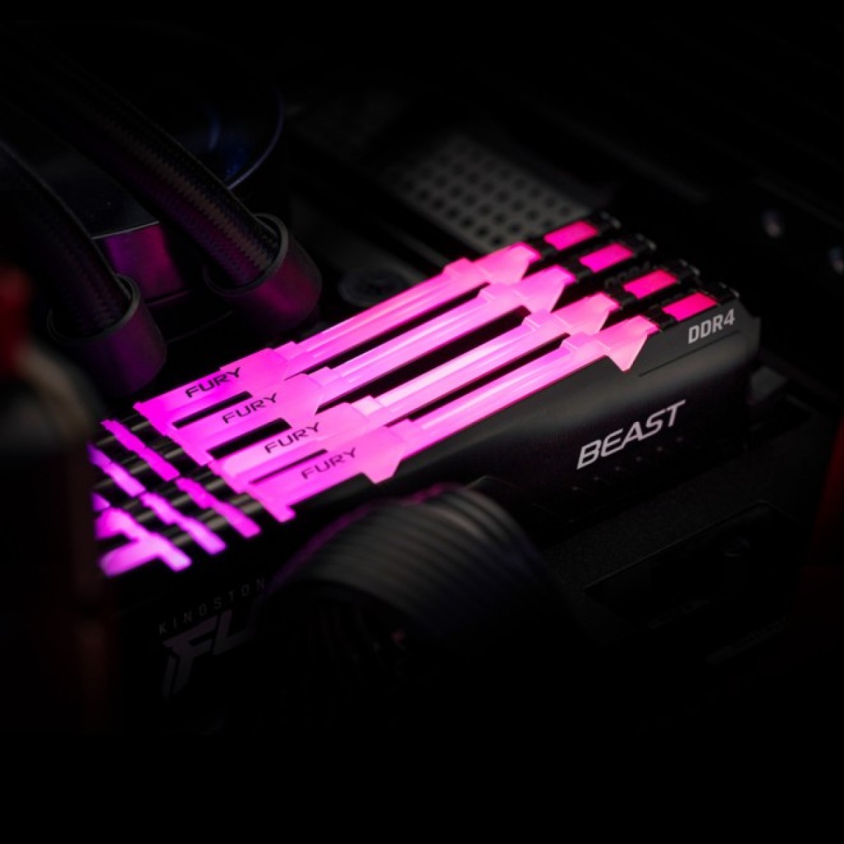 Модуль пам'яті для комп'ютера DDR4 8GB 3600 MHz Fury Beast RGB Kingston Fury (ex.HyperX) (KF436C17BBA/8) 98_98.jpg - фото 2