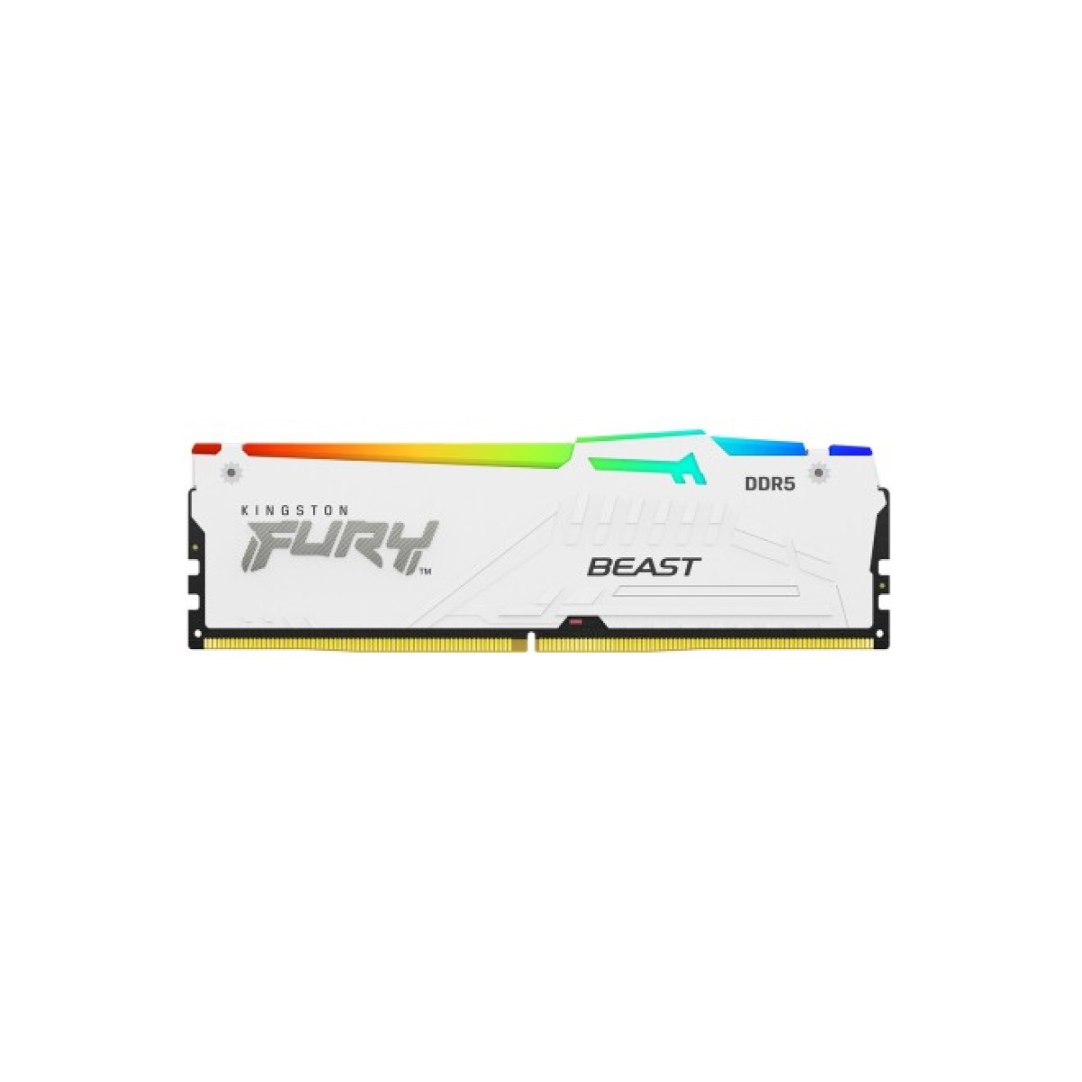 Модуль пам'яті для комп'ютера DDR5 32GB 6000 MHz Beast AM5 RGB White Kingston Fury (ex.HyperX) (KF560C36BWEA-32) 256_256.jpg