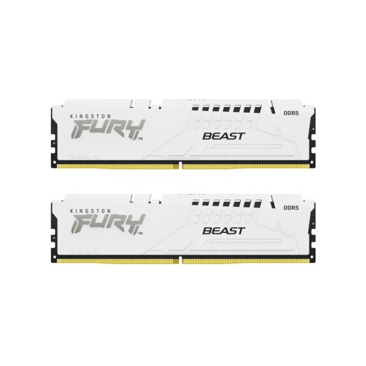 Модуль пам'яті для комп'ютера DDR5 64GB (2x32GB) 5600 MHz Beast White EXPO Kingston Fury (ex.HyperX) (KF556C36BWEK2-64) 256_256.jpg