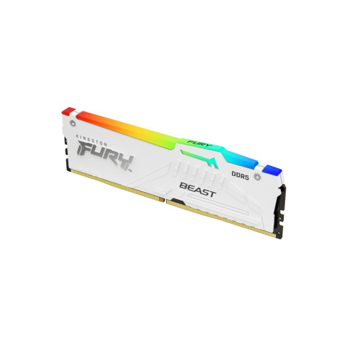 Модуль пам'яті для комп'ютера DDR5 32GB 6000 MHz Beast AM5 RGB White Kingston Fury (ex.HyperX) (KF560C36BWEA-32) 98_98.jpg - фото 5