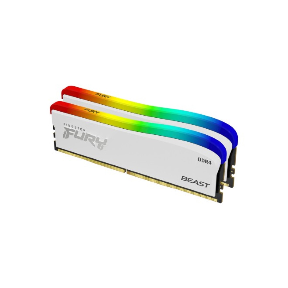 Модуль пам'яті для комп'ютера DDR4 32GB (2x16GB) 3600 MHz Beast White RGB SE Kingston Fury (ex.HyperX) (KF436C18BWAK2/32) 98_98.jpg - фото 10