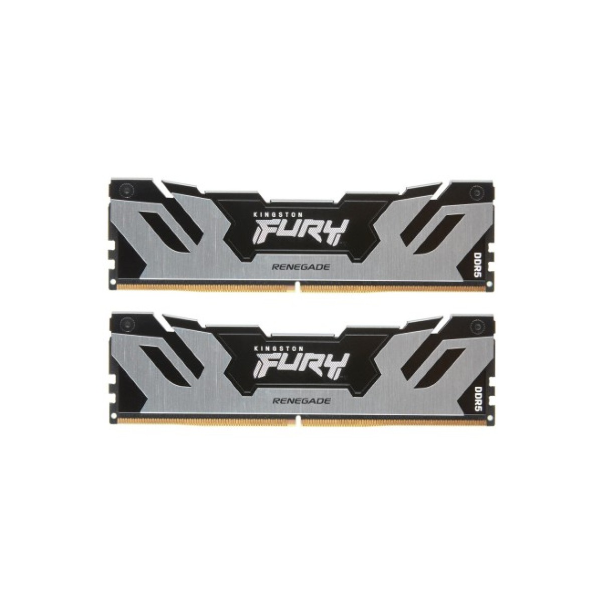 Модуль пам'яті для комп'ютера DDR5 48GB (2x24GB) 6400 MHz Renegade Silver XMP Kingston Fury (ex.HyperX) (KF564C32RSK2-48) 256_256.jpg