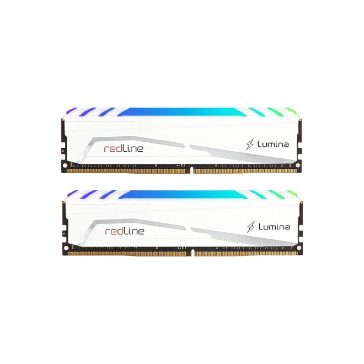 Модуль памяти для компьютера DDR5 32GB (2x16GB) 6800 MHz Redline RGB White Mushkin (MLB5C680CKKP16GX2) 256_256.jpg