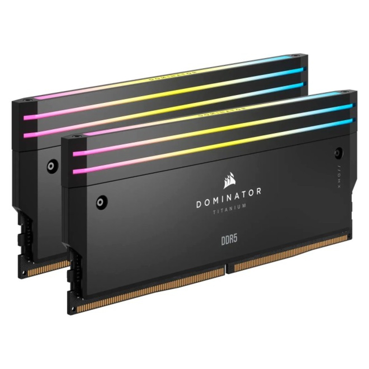 Модуль памяти для компьютера DDR5 32GB (2x16GB) 6000 MHz Dominator Titanium RGB Corsair (CMP32GX5M2B6000C30) 98_98.jpg - фото 4