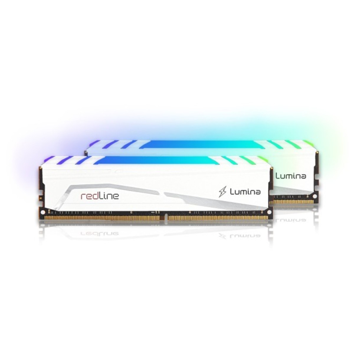 Модуль пам'яті для комп'ютера DDR5 32GB (2x16GB) 6400 MHz Redline RGB White Mushkin (MLB5C640A77P16GX2) 98_98.jpg - фото 2