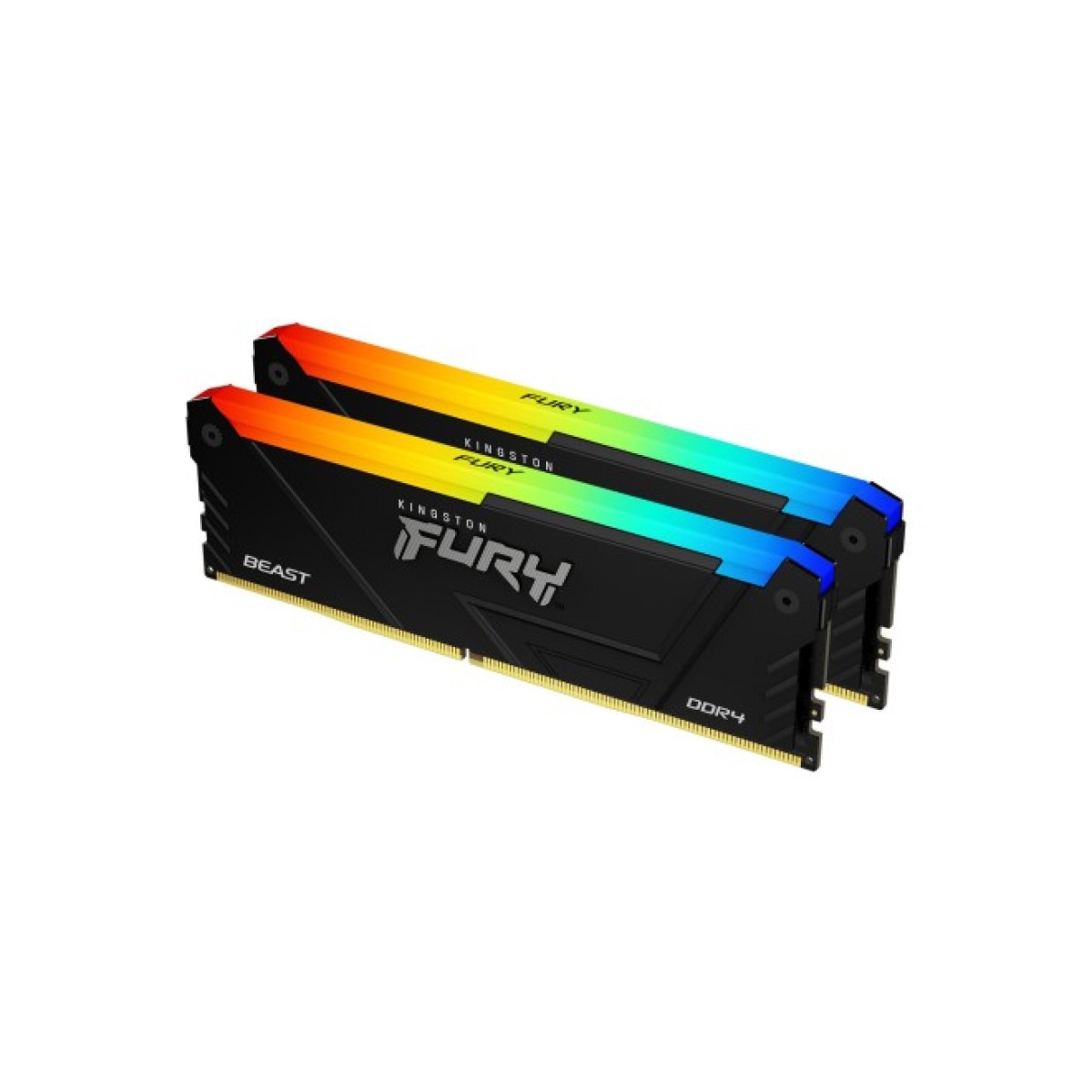 Модуль пам'яті для комп'ютера DDR4 16GB (2x8GB) 3733 MHz Beast RGB Kingston Fury (ex.HyperX) (KF437C19BB2AK2/16) 98_98.jpg - фото 8