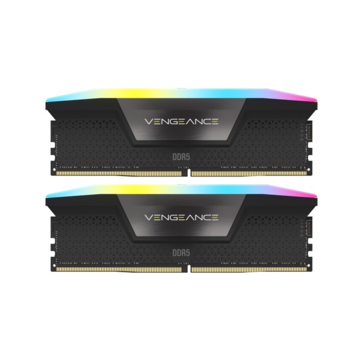 Модуль памяти для компьютера DDR5 64GB (2x32GB) 6000 MHz Vengeance RGB Black Corsair (CMH64GX5M2B6000C40) 256_256.jpg