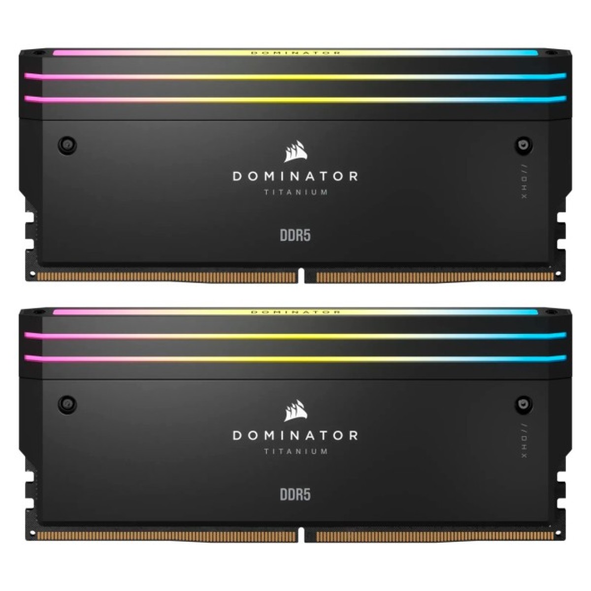 Модуль памяти для компьютера DDR5 32GB (2x16GB) 6000 MHz Dominator Titanium RGB Corsair (CMP32GX5M2B6000C30) 98_98.jpg - фото 1