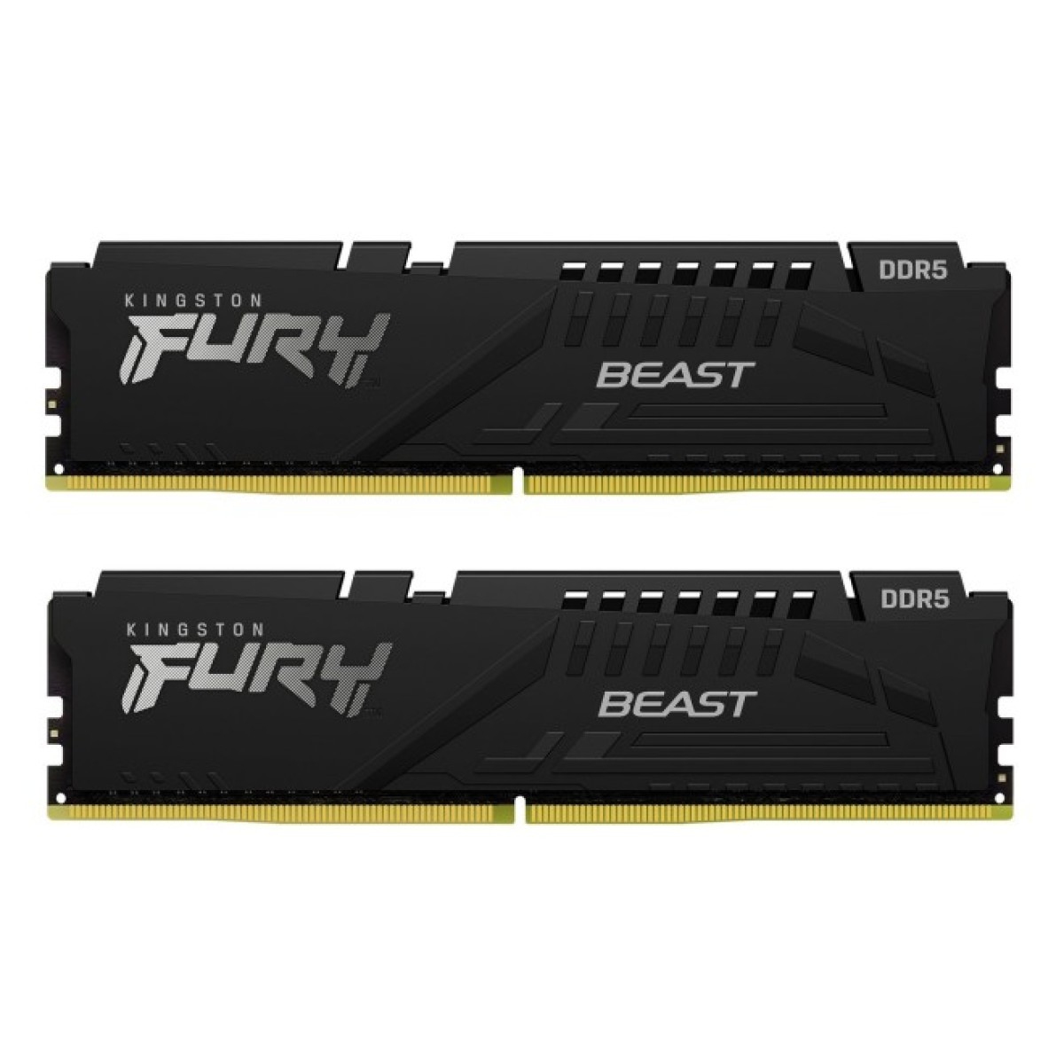 Модуль памяти для компьютера DDR5 16GB (2x8GB) 5200 MHz Beast Black Kingston Fury (ex.HyperX) (KF552C36BBEK2-16) 98_98.jpg - фото 1