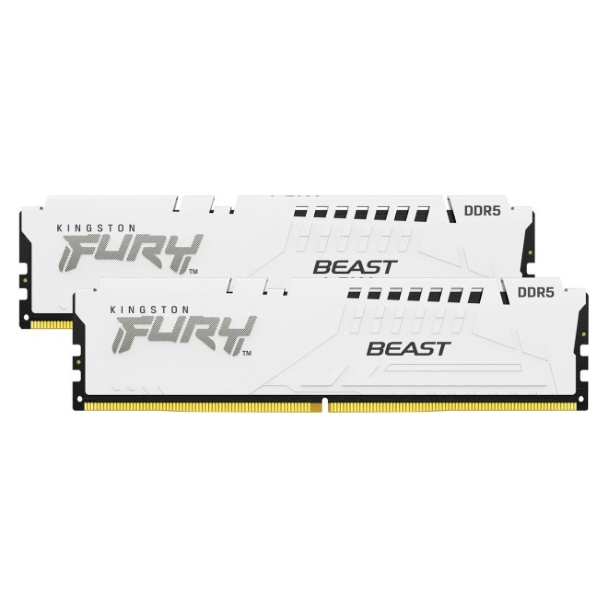 Модуль пам'яті для комп'ютера DDR5 64GB (2x32GB) 6000 MHz Beast White Kingston Fury (ex.HyperX) (KF560C36BWEK2-64) 98_98.jpg - фото 3