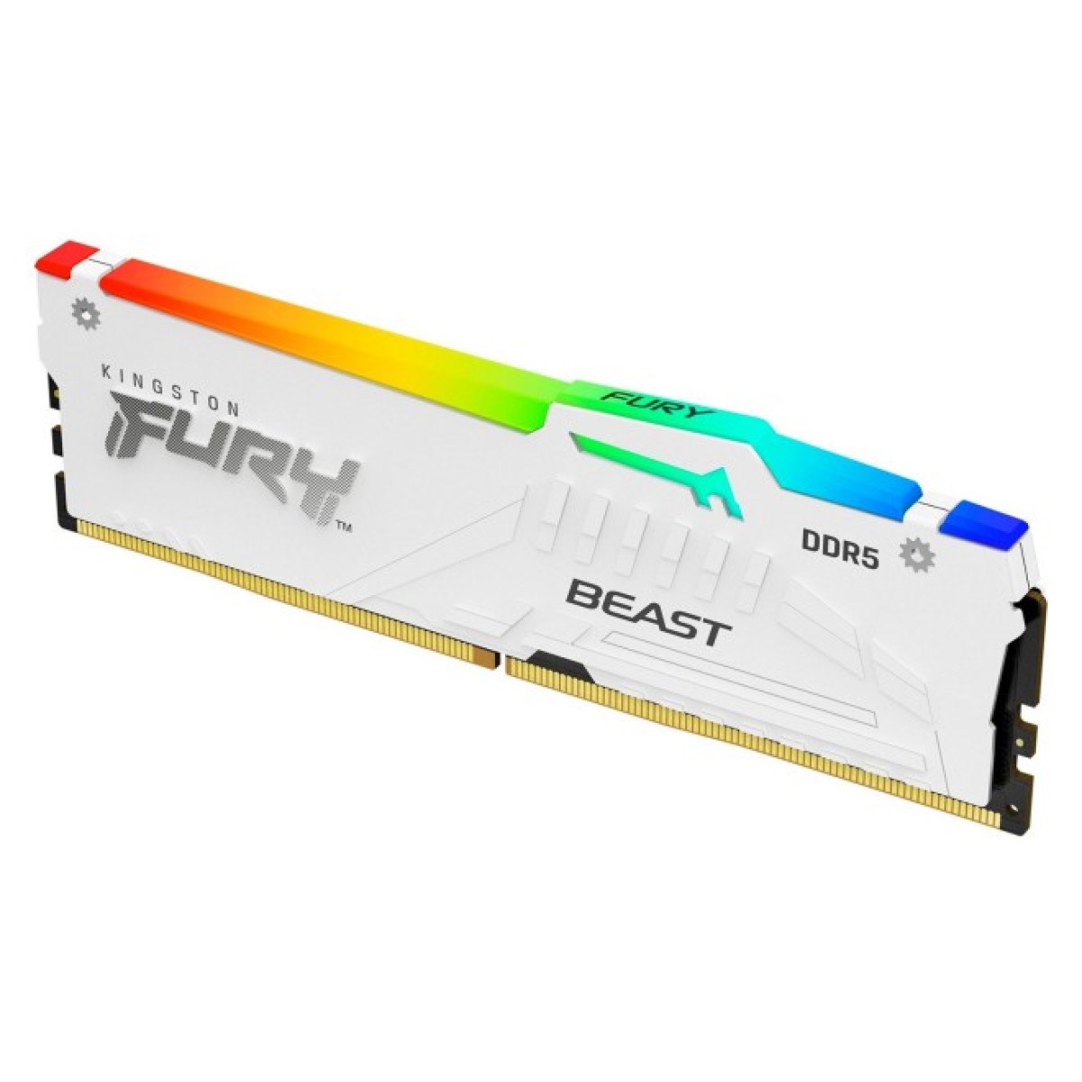 Модуль пам'яті для комп'ютера DDR5 32GB 5200 MHz Beast White RGB Kingston Fury (ex.HyperX) (KF552C36BWEA-32) 98_98.jpg - фото 4