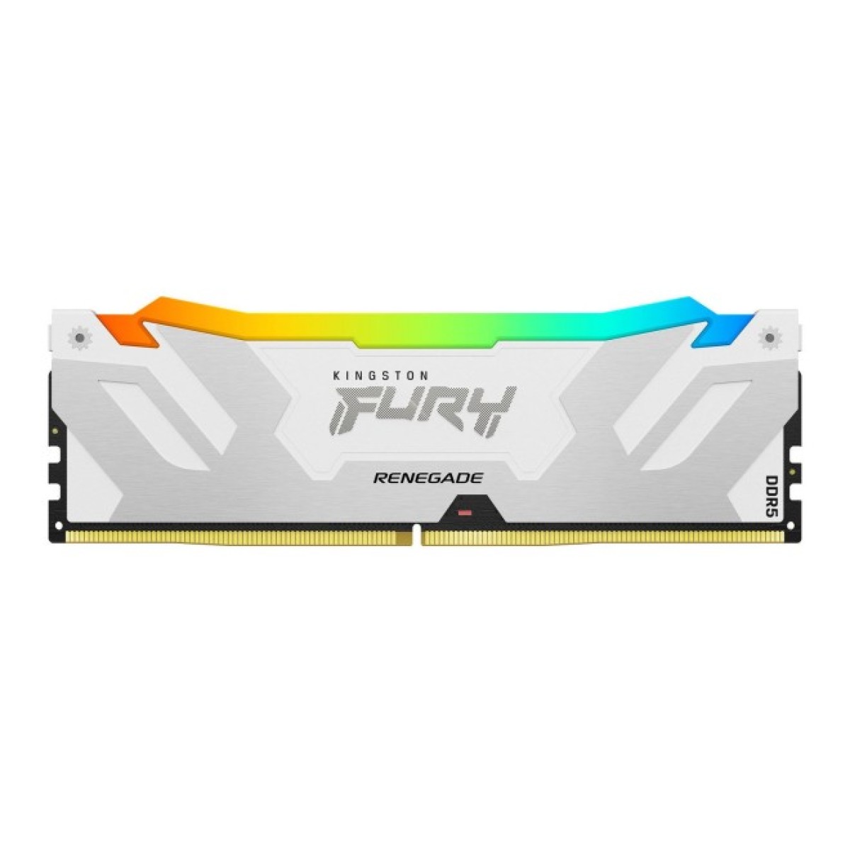 Модуль памяти для компьютера DDR5 32GB 6000 MHz Renegade RGB White Kingston Fury (ex.HyperX) (KF560C32RWA-32) 256_256.jpg