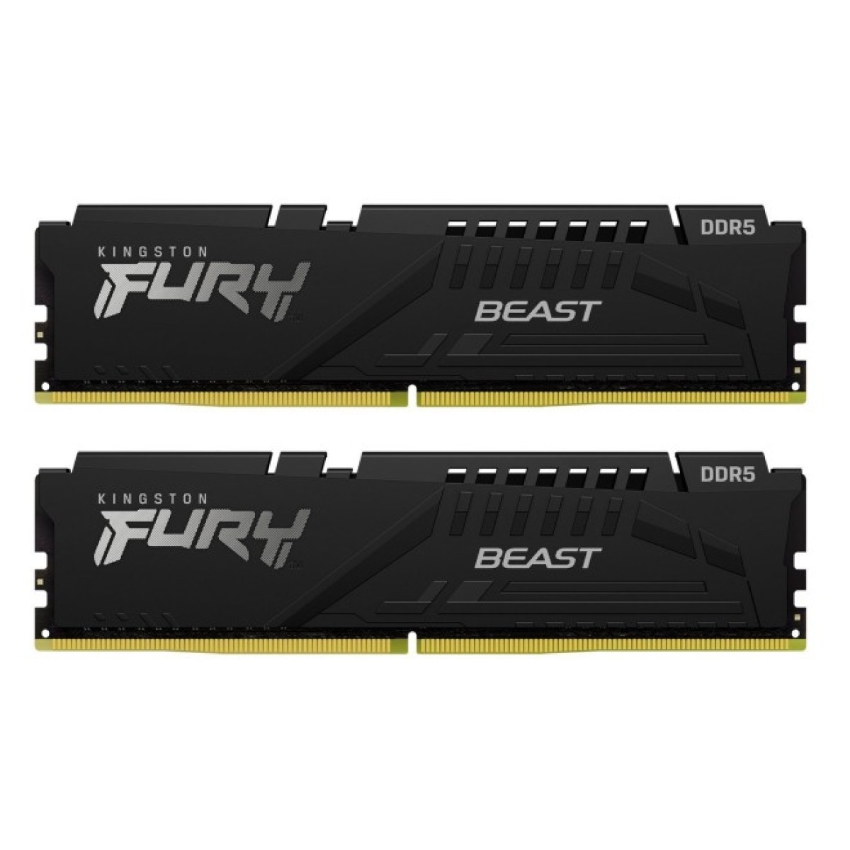 Модуль памяти для компьютера DDR5 64GB (2x32GB) 5600 MHz Beast Black Kingston Fury (ex.HyperX) (KF556C36BBEK2-64) 256_256.jpg