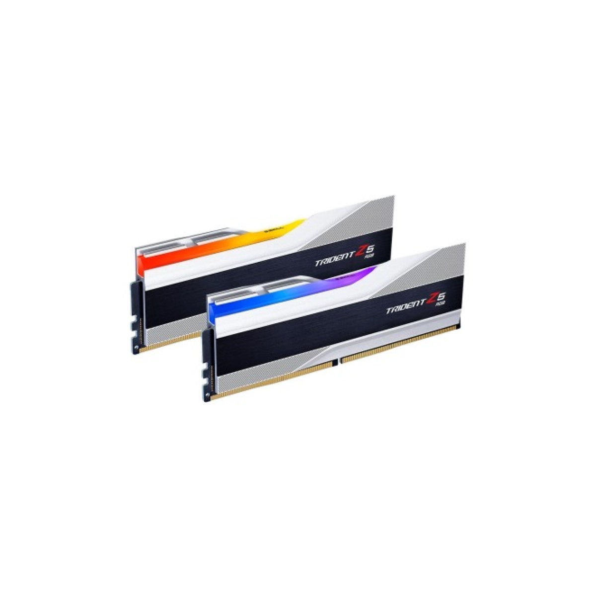 Модуль пам'яті для комп'ютера DDR5 32GB (2x16GB) 8000 MHz Trident Z5 RGB Silver G.Skill (F5-8000J3848H16GX2-TZ5RS) 98_98.jpg - фото 2