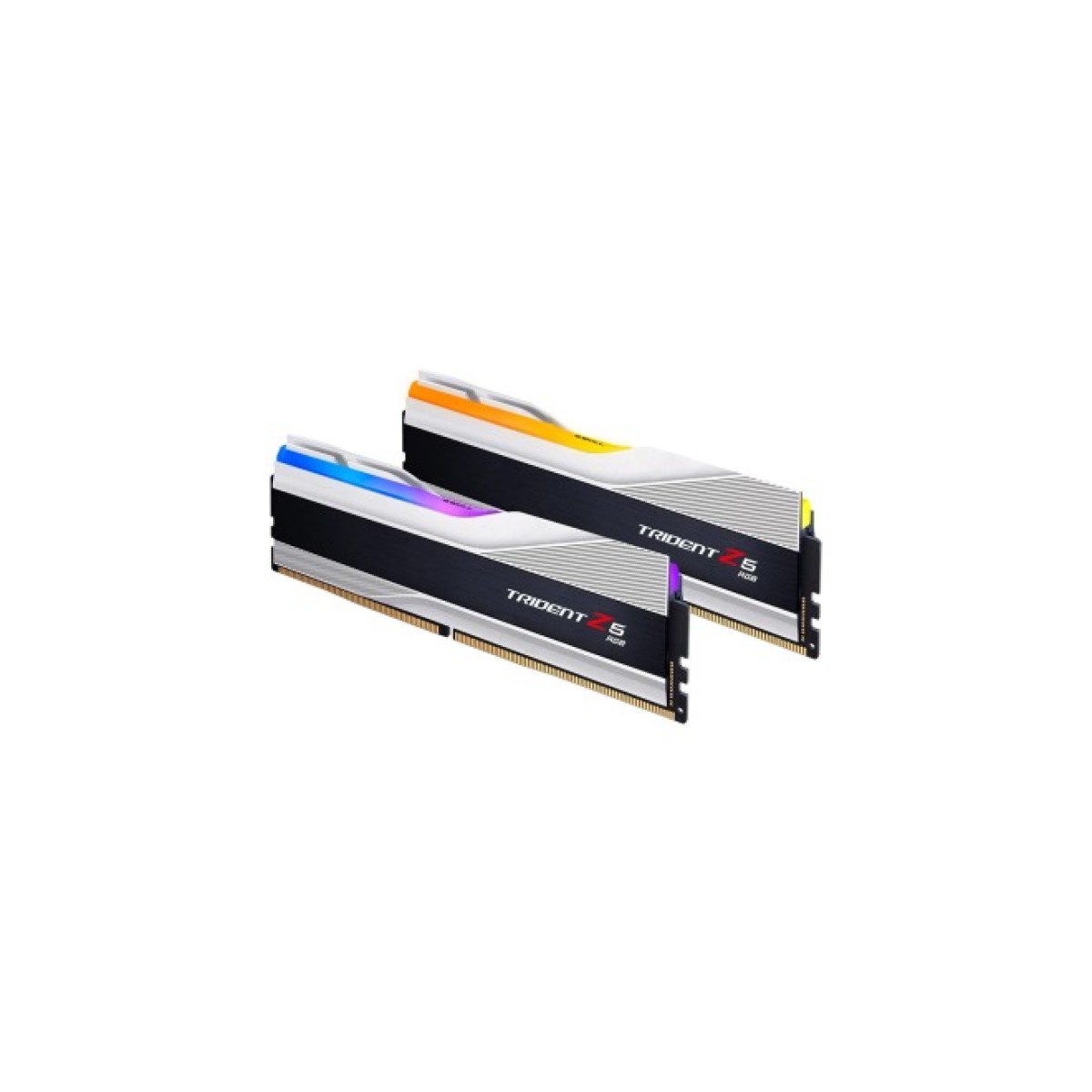 Модуль пам'яті для комп'ютера DDR5 32GB (2x16GB) 8000 MHz Trident Z5 RGB Silver G.Skill (F5-8000J3848H16GX2-TZ5RS) 98_98.jpg - фото 5