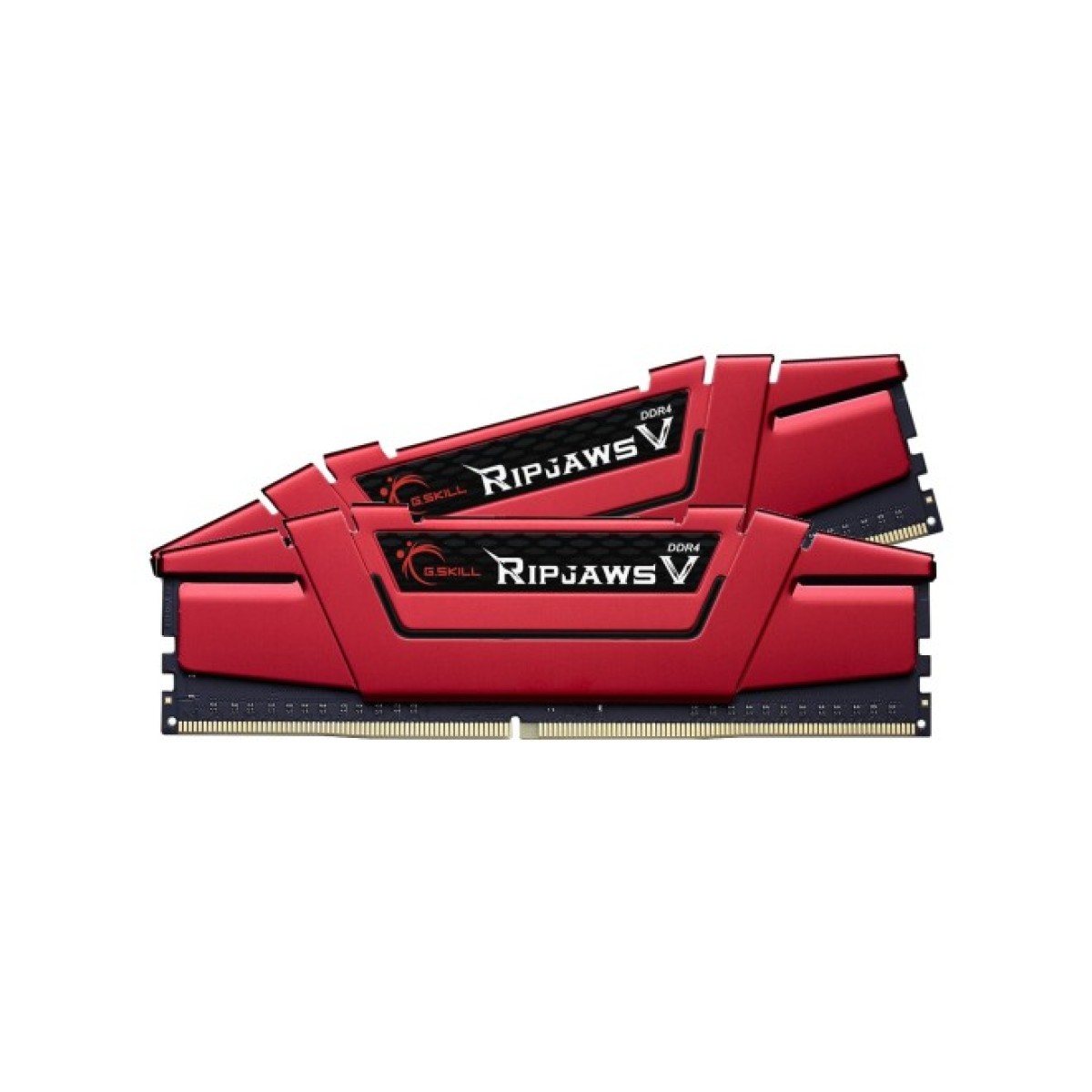 Модуль памяти для компьютера DDR4 16GB (2x8GB) 2666 MHz Ripjaws V Red G.Skill (F4-2666C19D-16GVR) 98_98.jpg - фото 2