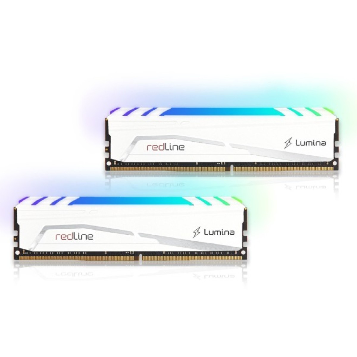 Модуль памяти для компьютера DDR4 64GB (2x32GB) 3600 MHz Redline Lumina RGB White Mushkin (MLB4C360JNNM32GX2) 256_256.jpg