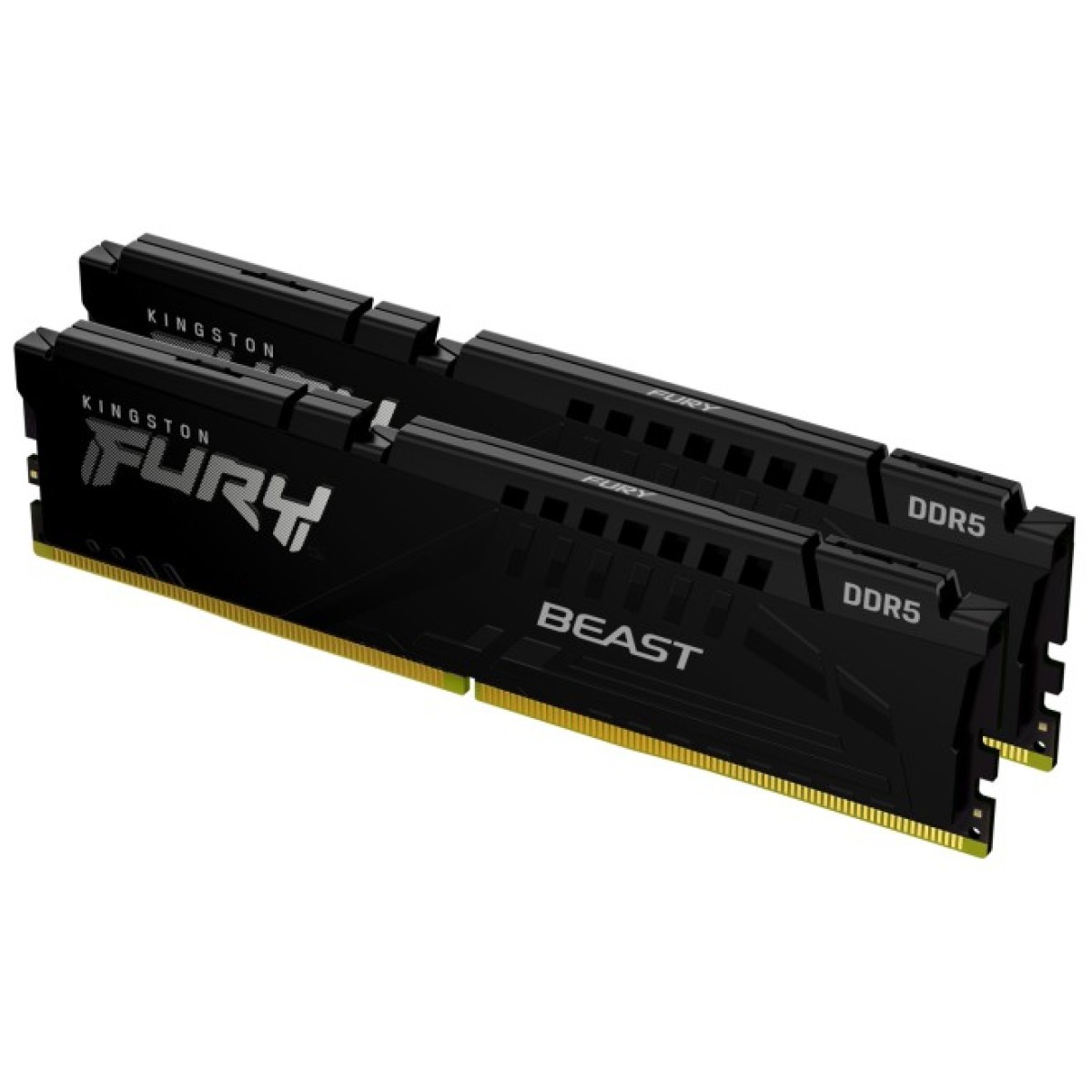 Модуль памяти для компьютера DDR5 16GB (2x8GB) 5600 MHz Beast Kingston Fury (ex.HyperX) (KF556C36BBEK2-16) 256_256.jpg