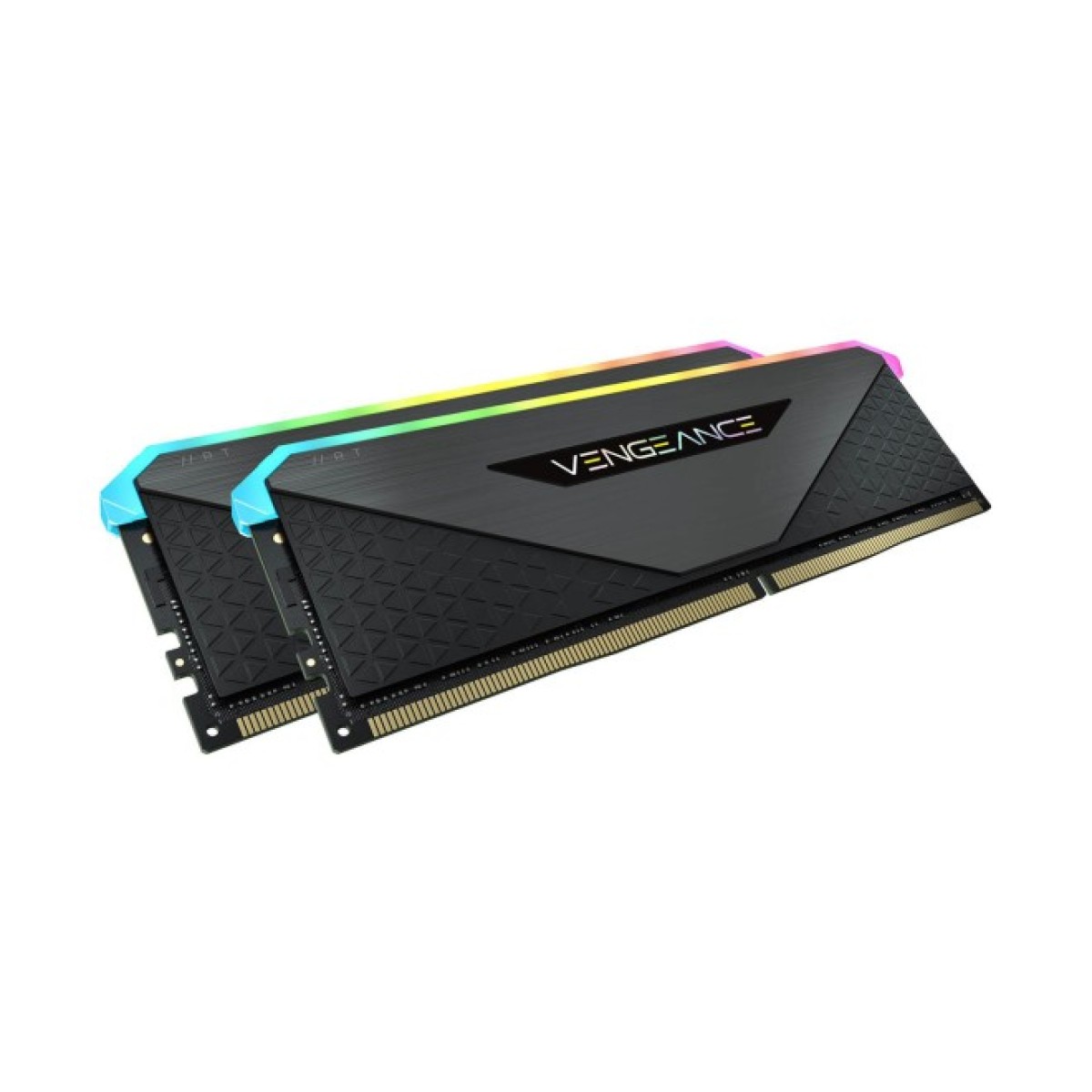 Модуль пам'яті для комп'ютера DDR4 16GB (2x8GB) 3600 MHz Vengeance RGB Pro RT Black Corsair (CMN16GX4M2Z3600C16) 98_98.jpg - фото 3