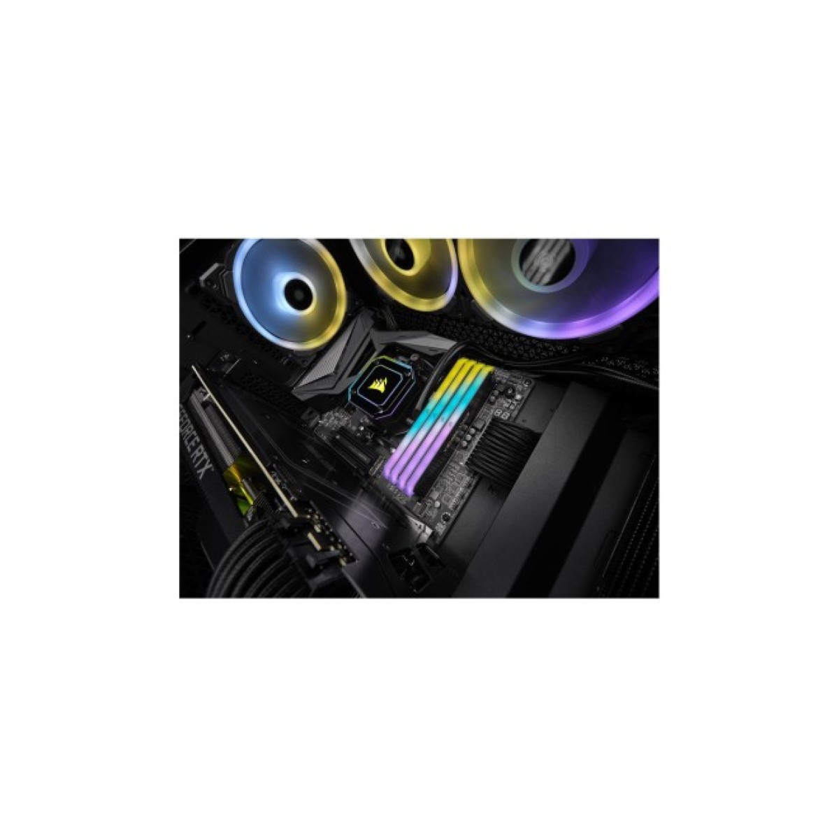 Модуль пам'яті для комп'ютера DDR4 16GB (2x8GB) 3600 MHz Vengeance RGB Pro RT Black Corsair (CMN16GX4M2Z3600C16) 98_98.jpg - фото 4