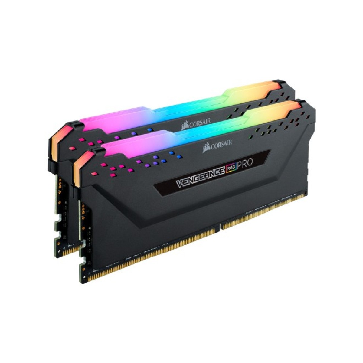 Модуль пам'яті для комп'ютера DDR4 64GB (2x32GB) 3200 MHz Vengeance RGB Pro Corsair (CMW64GX4M2E3200C16) 98_98.jpg - фото 3