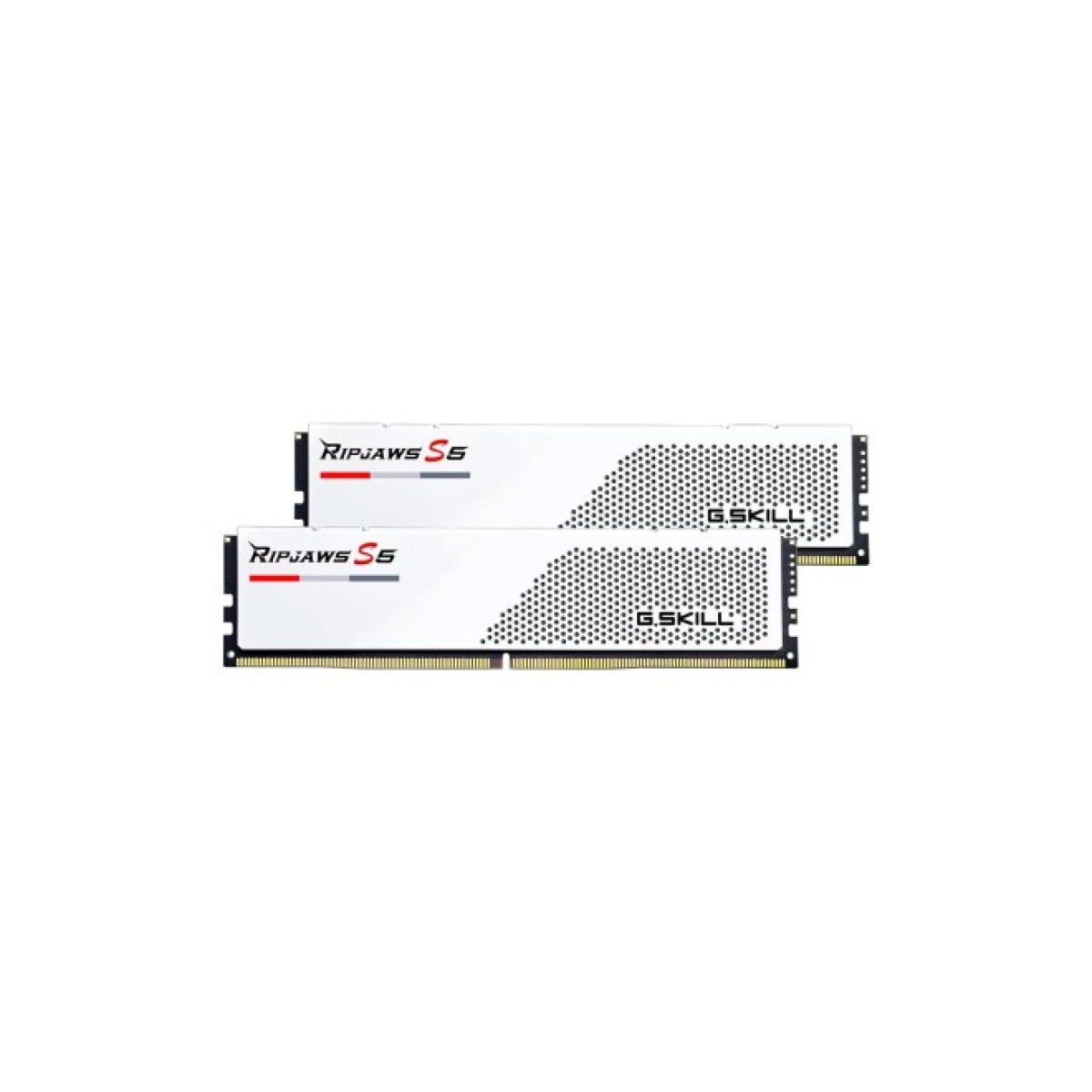 Модуль памяти для компьютера DDR5 32GB (2x16GB) 6000 MHz Ripjaws S5 White G.Skill (F5-6000J3238F16GX2-RS5W) 256_256.jpg