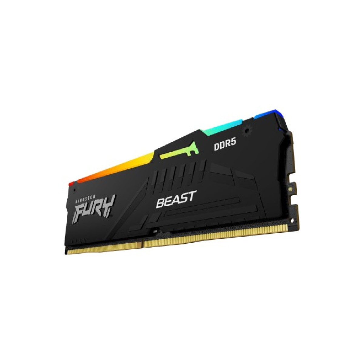 Модуль пам'яті для комп'ютера DDR5 64GB (2x32GB) 5600 MHz FURY Beast RGB Kingston Fury (ex.HyperX) (KF556C40BBAK2-64) 98_98.jpg - фото 4