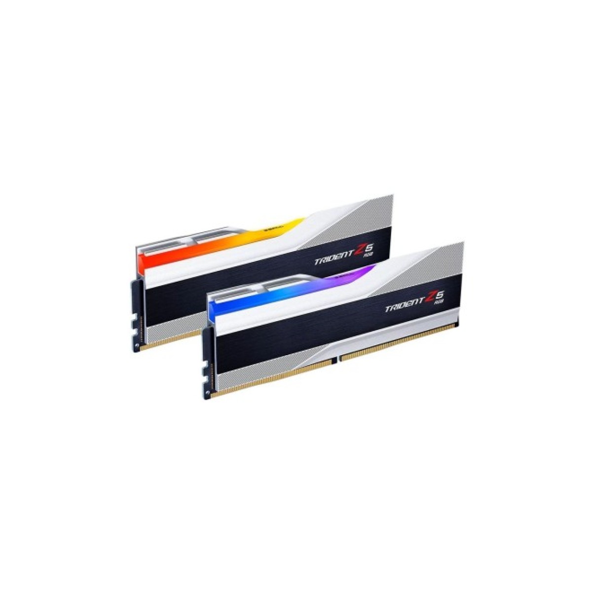 Модуль пам'яті для комп'ютера DDR5 32GB (2x16GB) 6600 Trident Z5 RGB Silver G.Skill (F5-6600J3440G16GX2-TZ5RS) 256_256.jpg