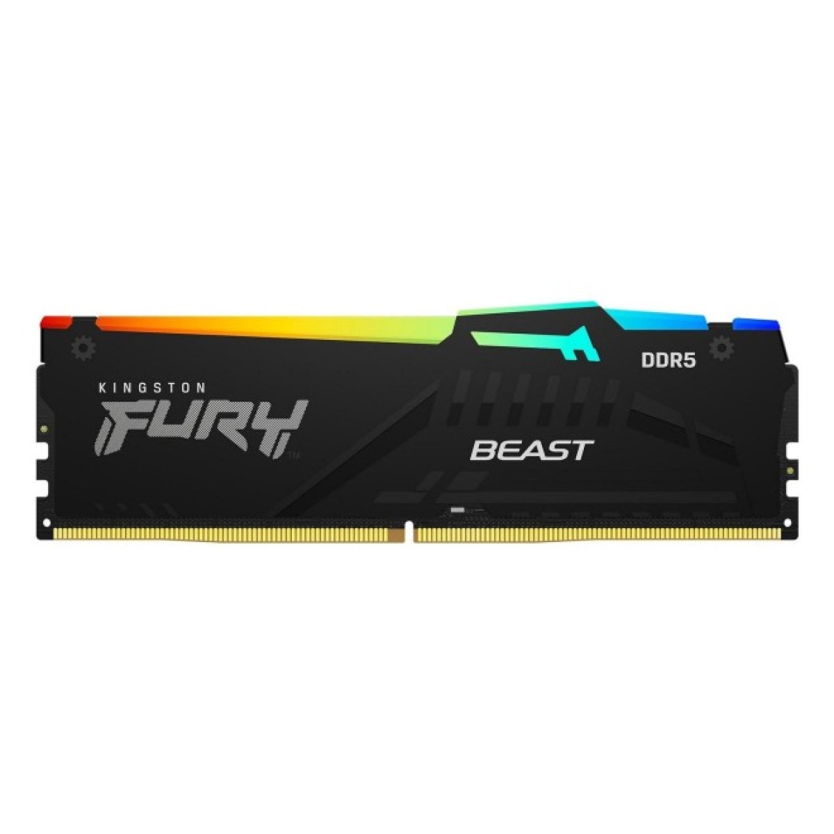 Модуль памяти для компьютера DDR5 16GB (2x8GB) 5600 MHz Beast RGB Kingston Fury (ex.HyperX) (KF556C40BBAK2-16) 98_98.jpg - фото 2