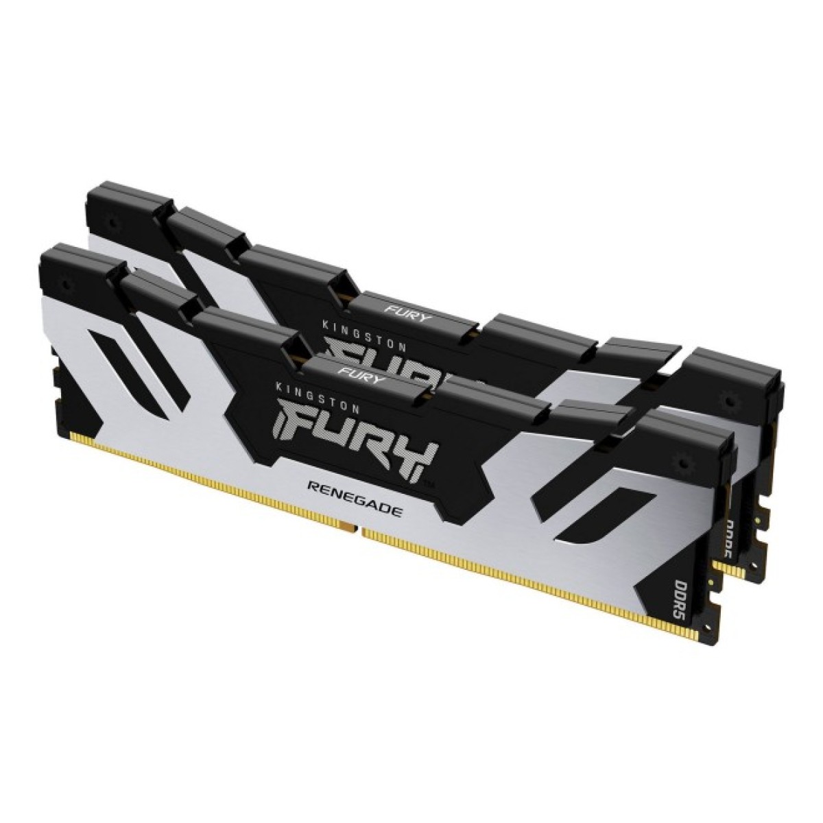 Модуль памяти для компьютера DDR5 32GB (2x16GB) 6000 MHz FURY Renegade Silver Kingston Fury (ex.HyperX) (KF560C32RSK2-32) 98_98.jpg - фото 2