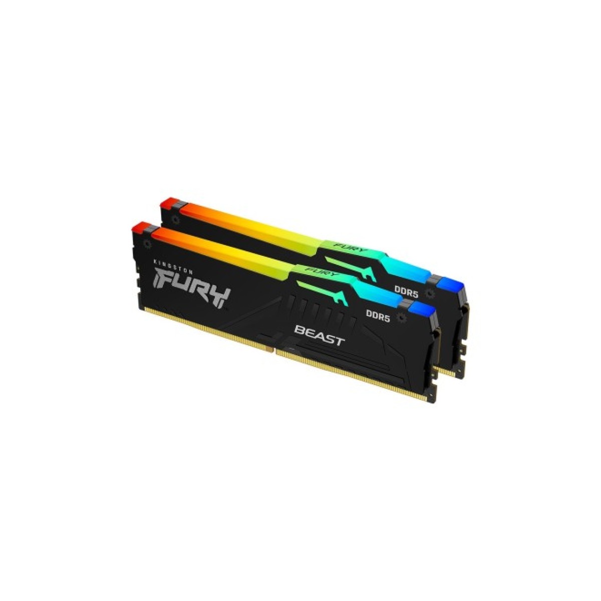 Модуль пам'яті для комп'ютера DDR5 32GB (2x16GB) 5200 MHz Beast RGB AM5 Black Kingston Fury (ex.HyperX) (KF552C36BBEAK2-32) 98_98.jpg