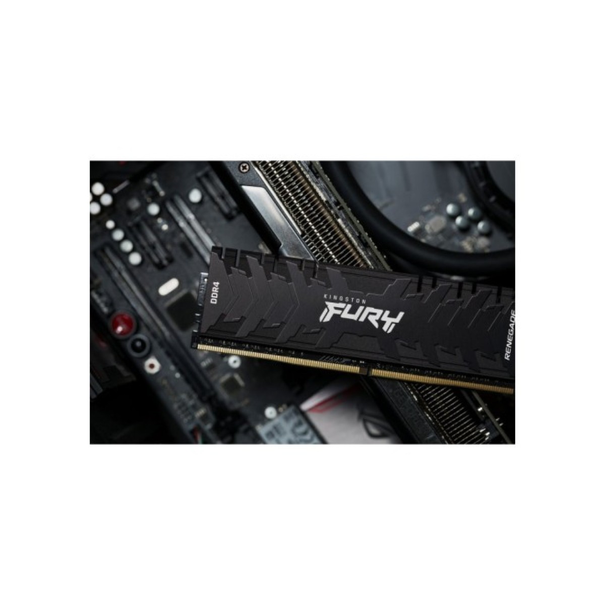Модуль памяти для компьютера DDR4 32GB 3200 MHz Renegade Black Kingston Fury (ex.HyperX) (KF432C16RB/32) 98_98.jpg - фото 4