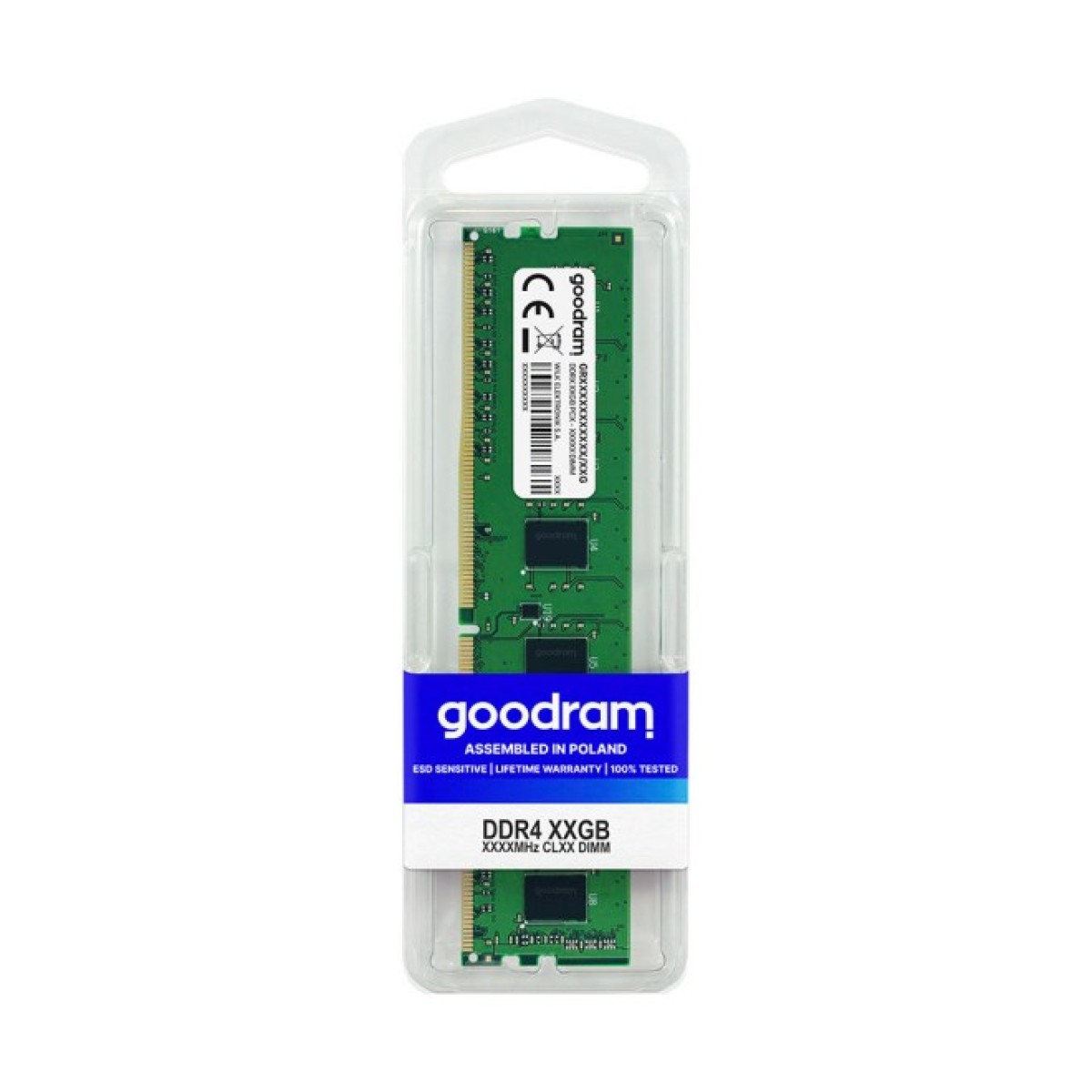 Модуль пам'яті для комп'ютера DDR4 16GB (2x8GB) 2666 MHz Goodram (GR2666D464L19S/16GDC) 98_98.jpg - фото 2