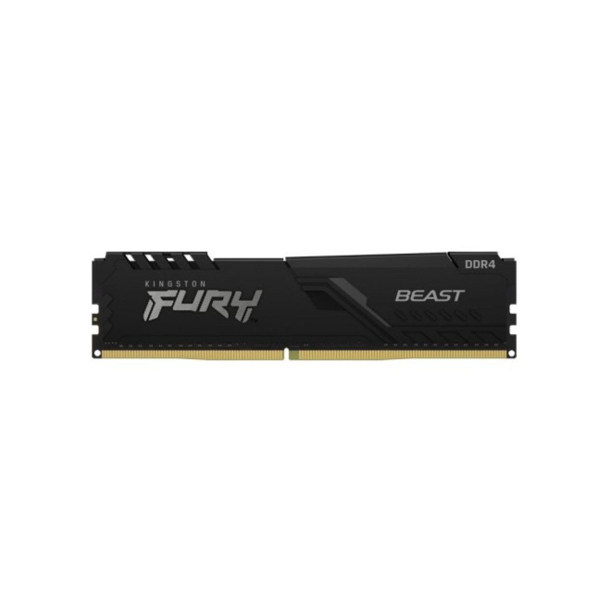 Модуль пам'яті для комп'ютера DDR4 16GB 2666 MHz FURY Beast Black Kingston Fury (ex.HyperX) (KF426C16BB/16) 98_98.jpg - фото 1