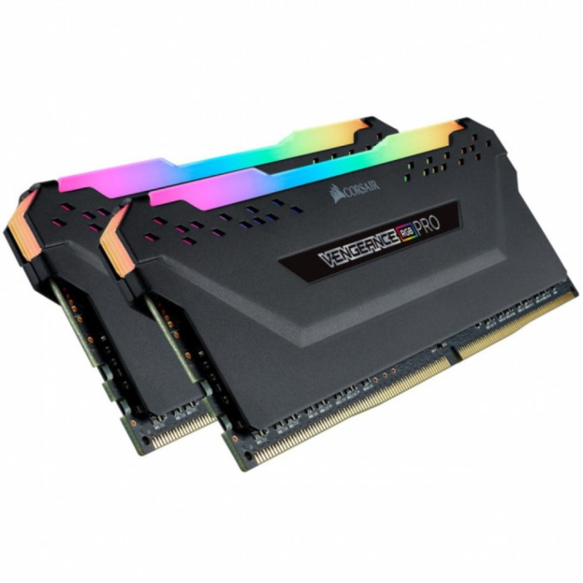 Модуль пам'яті для комп'ютера DDR4 16GB (2x8GB) 3600 MHz Vengeance RGB Pro Black Corsair (CMW16GX4M2D3600C18) 98_98.jpg - фото 4