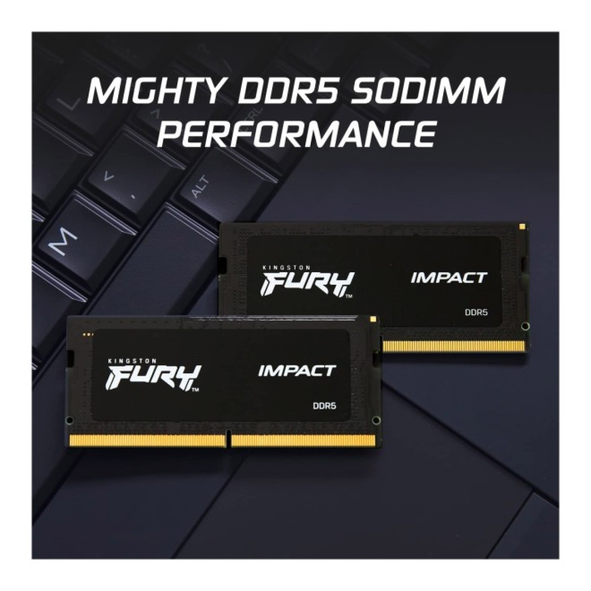 Модуль памяти для ноутбука SoDIMM DDR5 64GB (2x32GB) 5600 MHz FURY Impact Kingston Fury (ex.HyperX) (KF556S40IBK2-64) 98_98.jpg - фото 3