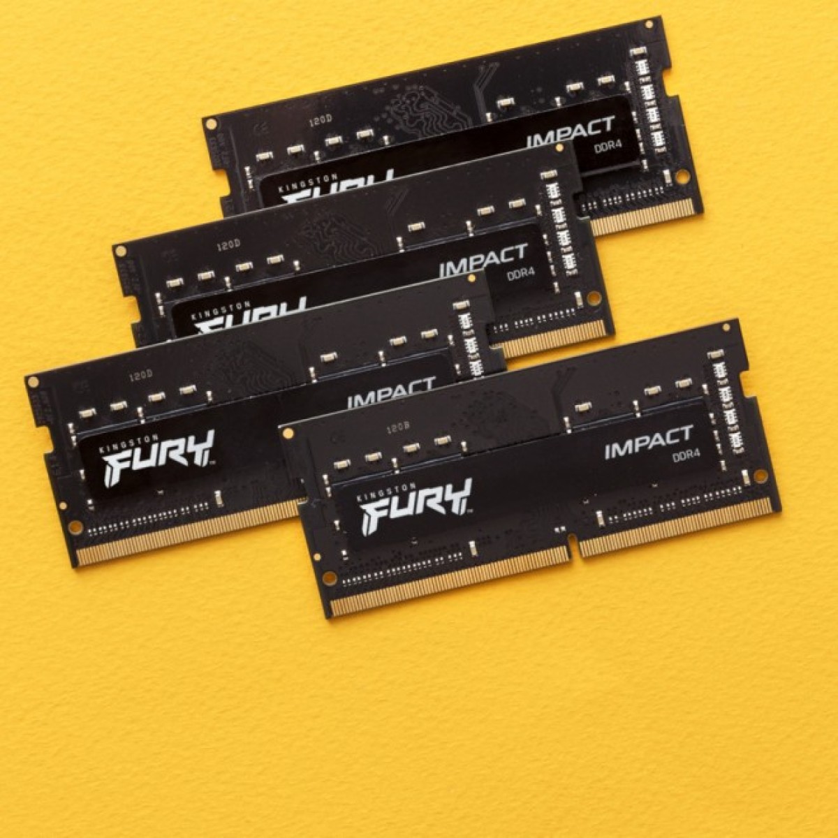 Модуль пам'яті для ноутбука SoDIMM DDR4 16GB (2x8GB) 3200 MHz Fury Impact Kingston Fury (ex.HyperX) (KF432S20IBK2/16) 98_98.jpg - фото 2