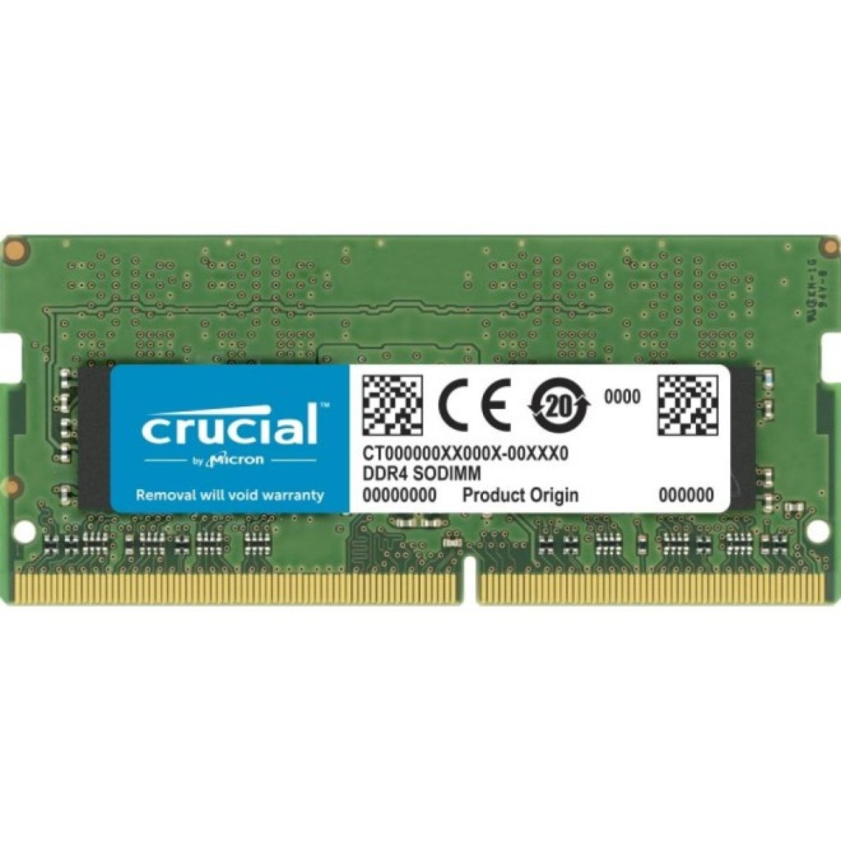 Модуль пам'яті для ноутбука SoDIMM DDR4 8GB 3200 MHz Micron (CT8G4SFRA32A) 256_256.jpg