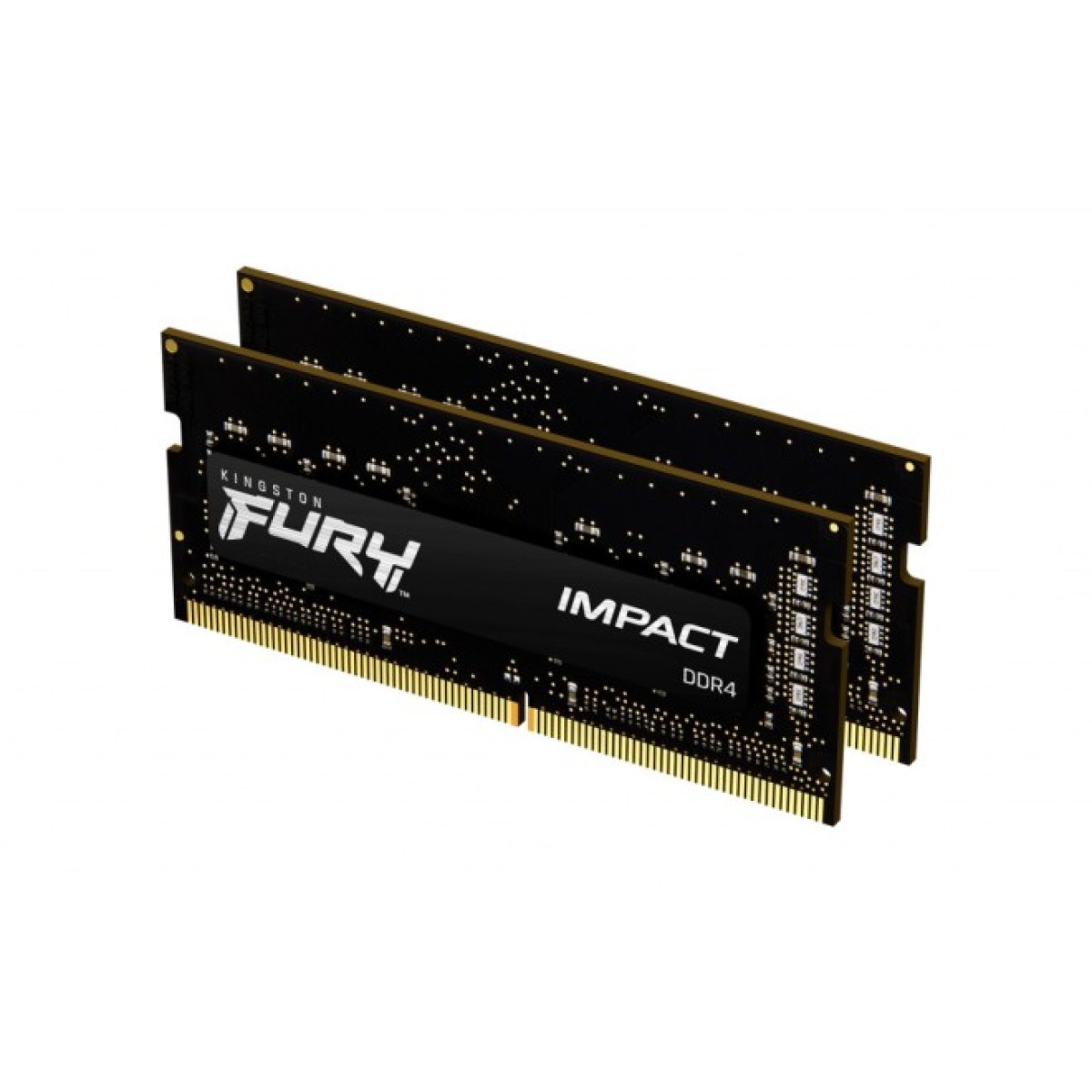 Модуль пам'яті для ноутбука SoDIMM DDR4 16GB (2x8GB) 3200 MHz Fury Impact Kingston Fury (ex.HyperX) (KF432S20IBK2/16) 98_98.jpg - фото 1