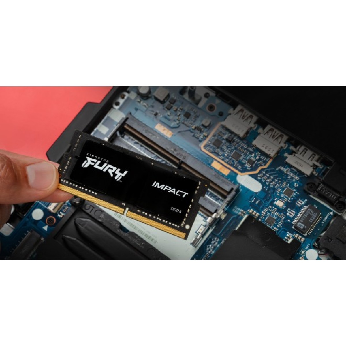 Модуль памяти для ноутбука SoDIMM DDR4 32GB (2x16GB) 3200 MHz Impact Kingston Fury (ex.HyperX) (KF432S20IBK2/32) 98_98.jpg - фото 5