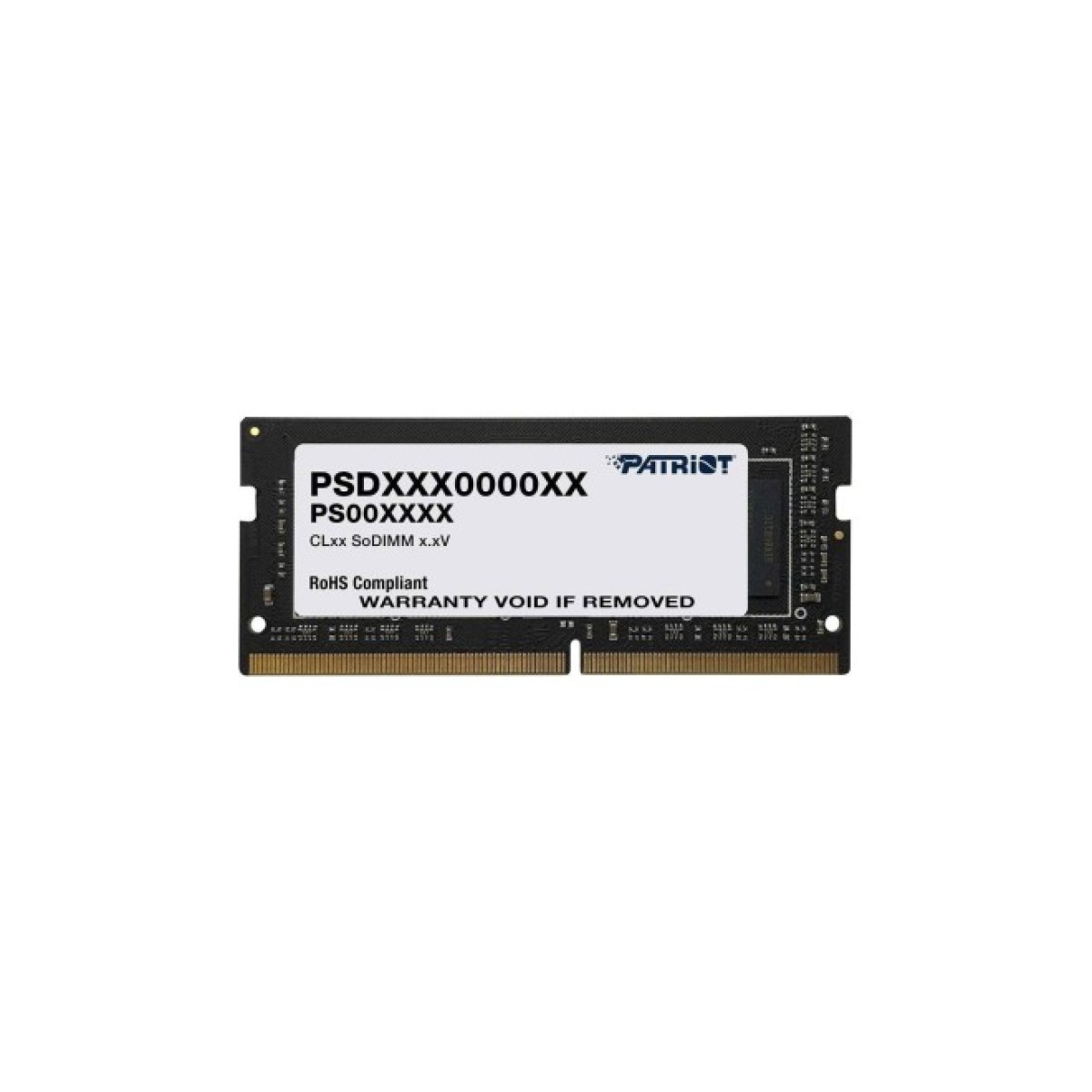 Модуль памяти для ноутбука SoDIMM DDR4 4GB 2666 MHz Patriot (PSD44G266682S) 98_98.jpg