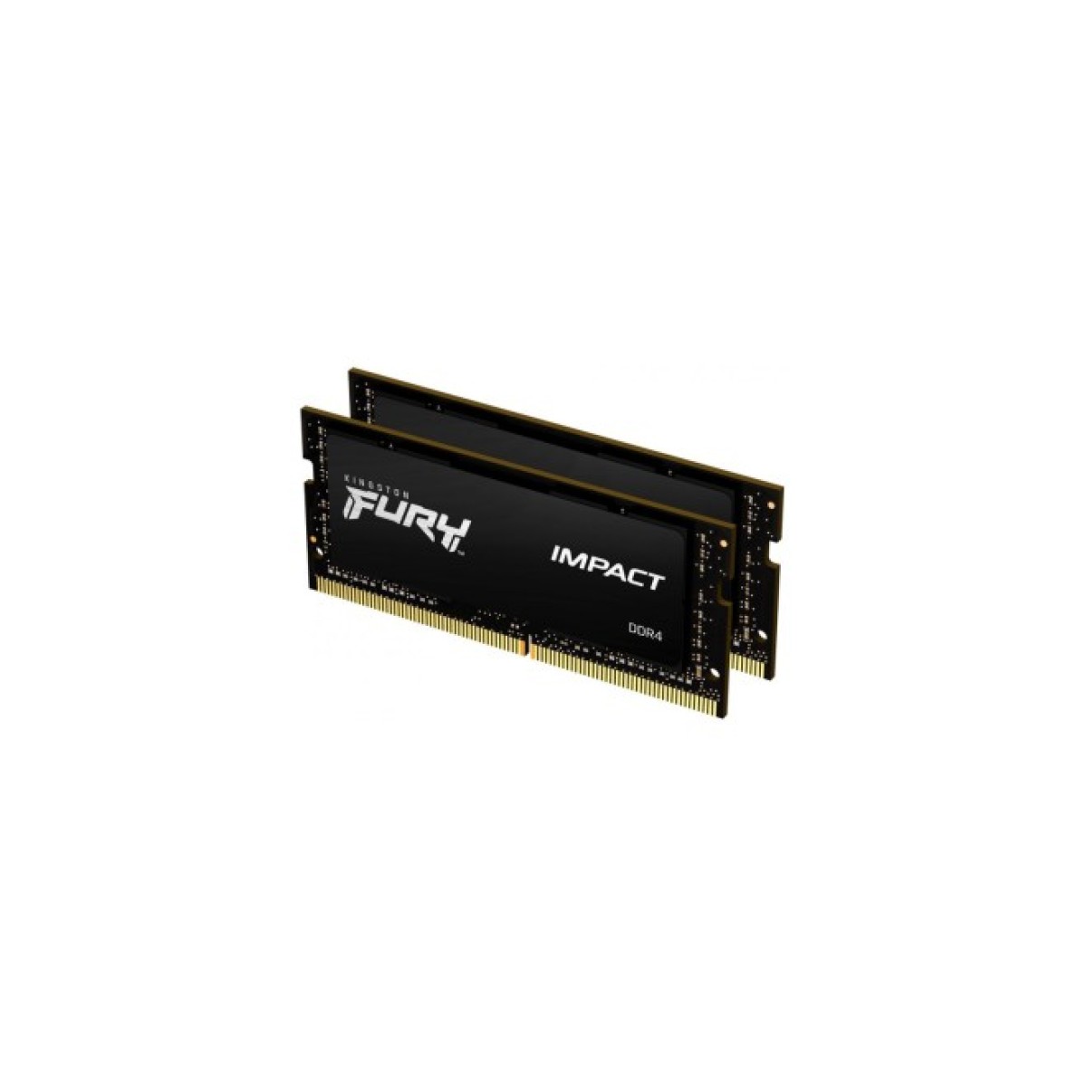 Модуль пам'яті для ноутбука SoDIMM DDR4 32GB (2x16GB) 2666 MHz Fury Impact Kingston Fury (ex.HyperX) (KF426S15IB1K2/32) 98_98.jpg - фото 1