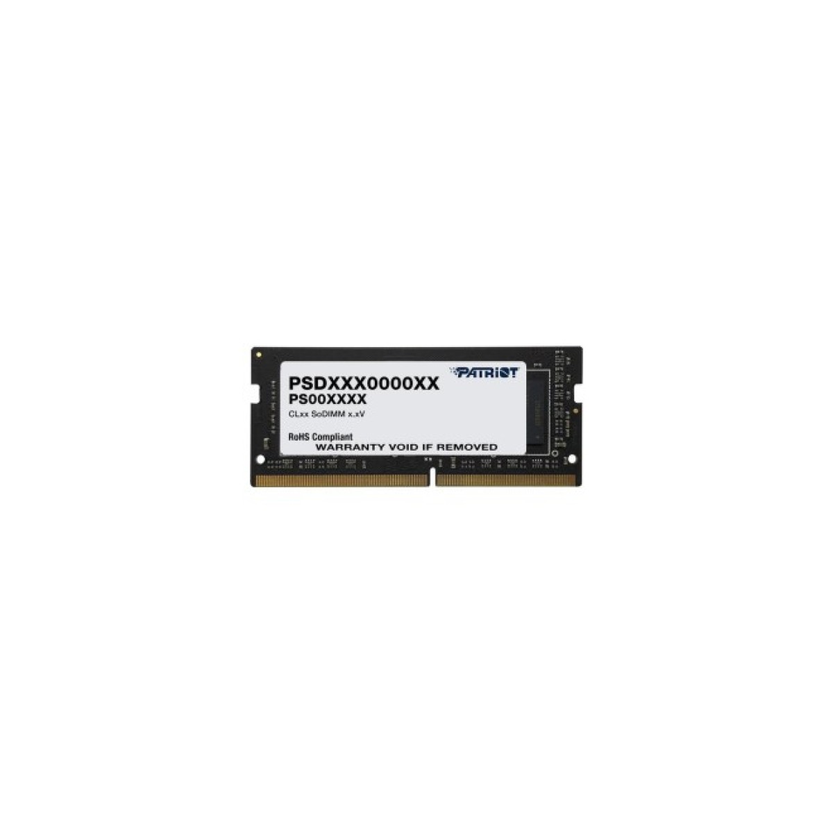 Модуль пам'яті для ноутбука SoDIMM DDR4 16GB 3200 MHz Signature Line Patriot (PSD416G320081S) 98_98.jpg - фото 1