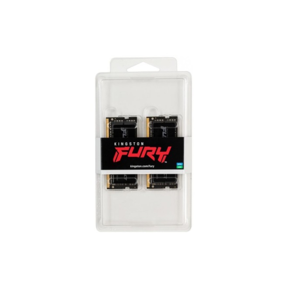 Модуль памяти для ноутбука SoDIMM DDR4 32GB (2x16GB) 2666 MHz FURY Impact Kingston Fury (ex.HyperX) (KF426S16IBK2/32) 98_98.jpg - фото 4