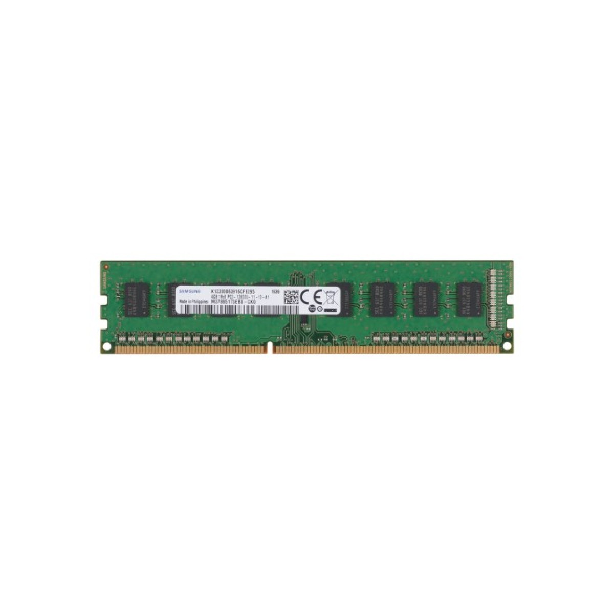 Модуль пам'яті для комп'ютера DDR3 4GB 1600 MHz Samsung (M378B5173EB0-CK0) 98_98.jpg - фото 1