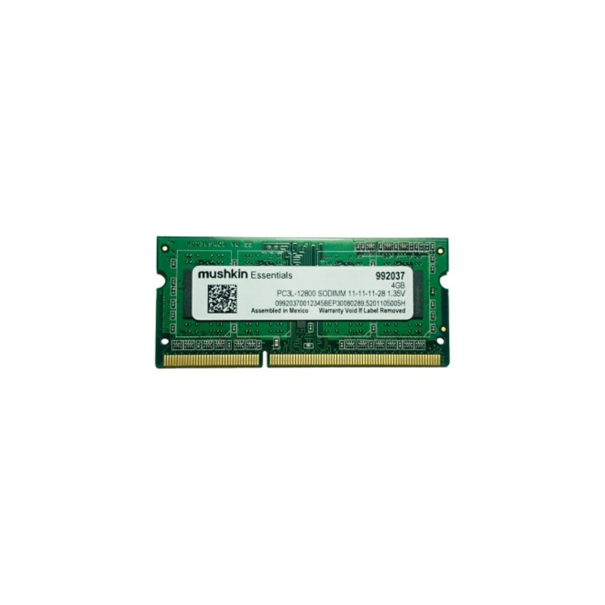 Модуль памяти для ноутбука SoDIMM DDR3L 4GB 1600 MHz Essentials Mushkin (992037) 256_256.jpg