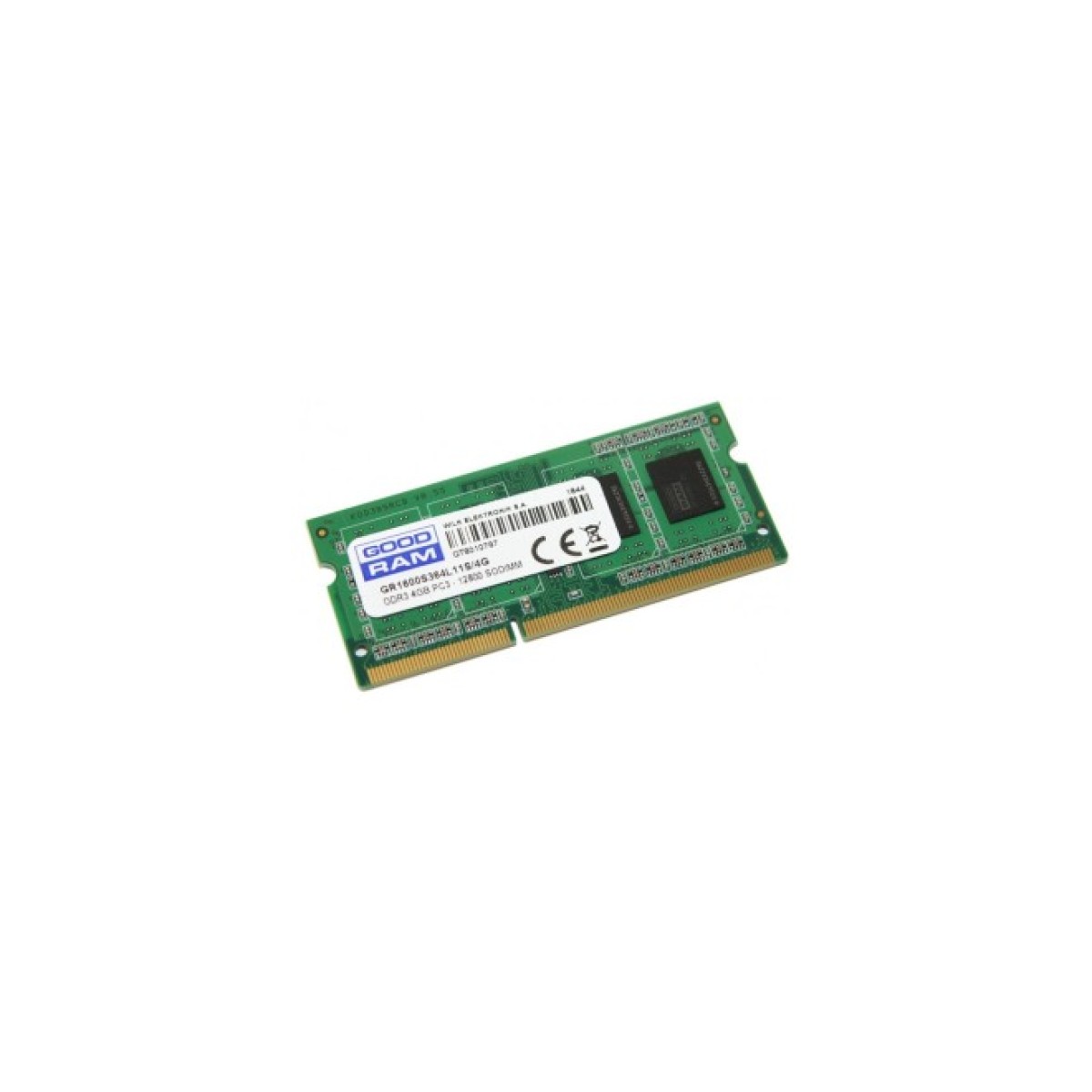 Модуль пам'яті для ноутбука SoDIMM DDR3 4GB 1600 MHz Goodram (GR1600S364L11S/4G) 256_256.jpg