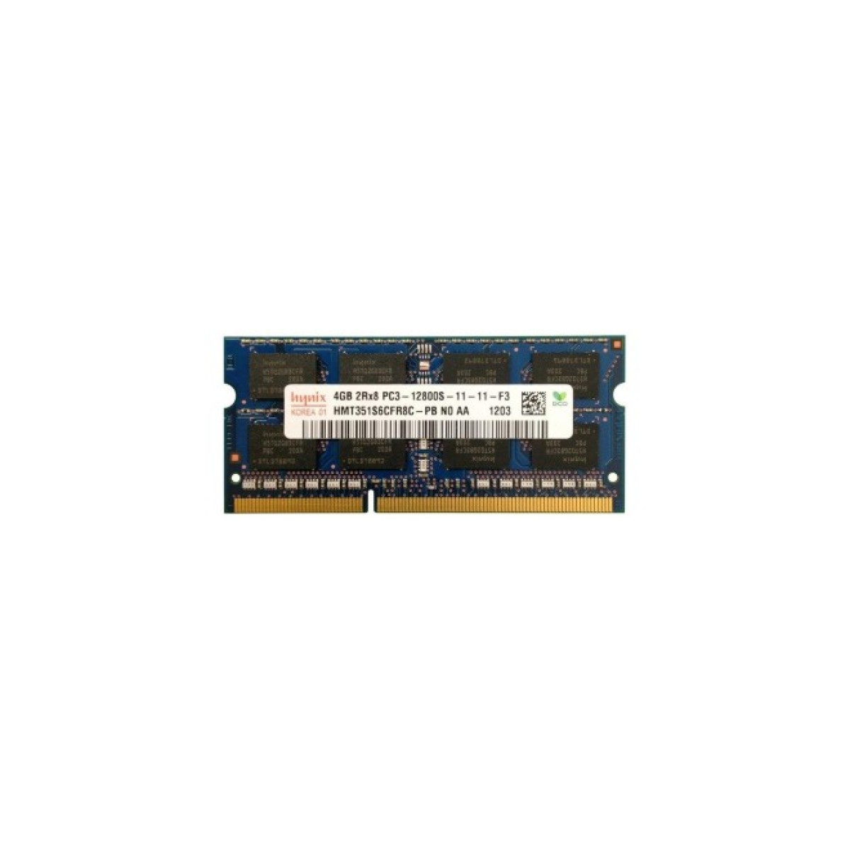 Модуль памяти для ноутбука SoDIMM DDR3 4GB 1600 MHz Hynix (HMT351S6CFR8C-PB) 256_256.jpg